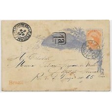 BP-024-40Rs tipo Cabeça da Liberdade , tamanho  F-VI, tipo II, "B" e "P" pequenos, usado 