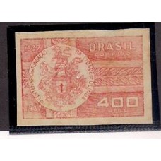 0128-400Rs 4o Cent.de Olinda , prova  em rosa papel fino