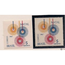 0586- Natal de 1967 com cores deslocadas