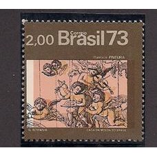 0815-Arte Barroca,Pintura, com rosa muito deslocado para a direita 