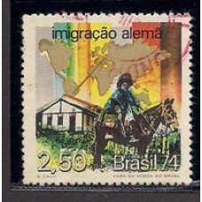 0842-Imigração Alemã usado, cores deslocadas