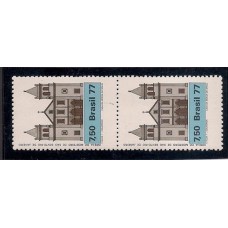 1025-Mosteiro de S.Bento , par com denteação deslocada