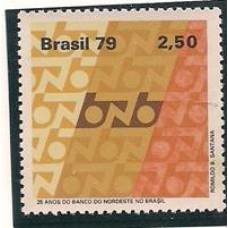 1094-25 Anos do Banco do Nordeste, impresso na goma