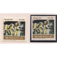 1305-Carnaval 83, Bateria,  com fundo ligeiramente deslocado