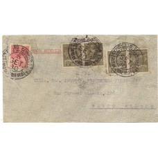 1930-Envelope do Rio para Porto Alegre com 4 selos de 500Rs Condor