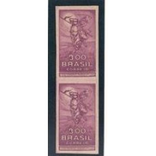 0092SD-300Rs Revolução Farroupilha , par sem denteação com filigrana