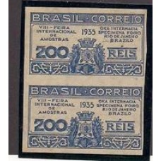 0099SD- 200RS ,8 feira de Amostras , par sem denteação