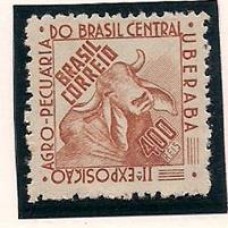 0172A-400Rs,2 Expo Agro-pecuária  com filigrana "Q" novo com goma plena