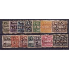 D-01/14-Serie completa tipo cifra horizontal ,usada