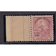 310- 10.000Rs Instrução, filigrana "Correinho" , novo com goma  e margem de folha