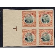 O-08 Spm-500Rs Afonso Pena, em quadra sem denteação com sobrecarga Specimen