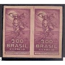 0092SD-300Rs, Centenário da Revolução Farroupilha  em par sem denteação