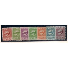 V-36/42- Serie  de 1934, novas cores, completa , nova