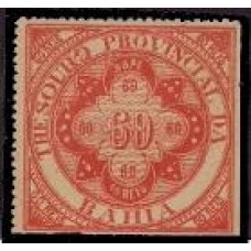 Laux-18V4-60Rs Imposto sobre o Rapé, tipo Thesouro Provincial, manchas em "souro"