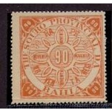 Laux-19-90Rs, Imposto sobre o Rapé,tipo Thesouro Provincial, novo