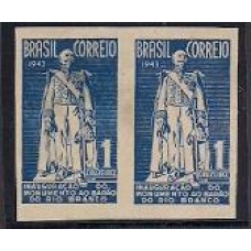 0191SD-Inauguração do Monumento ao Barão do Rio Branco em par sem denteação