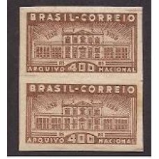 0131SD- 400Rs Arquivo Nacional em par sem denteação