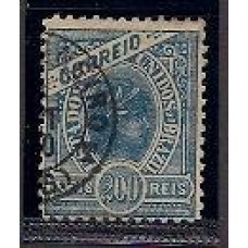 098FP1-200Rs Madrugada, falso postal tipo 1 , usado.