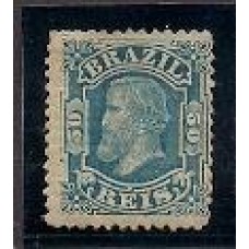 48- 50Rs D.Pedro "cabela pequena" novo com goma, alguma oxidação