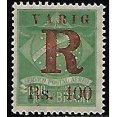 V-04- 400/1300Rs, "R" , tipo  (B+D), novo com goma e charneira