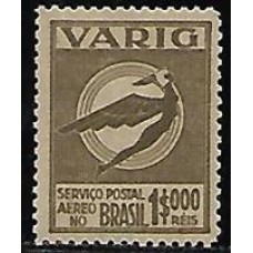 V-46Av- 1$000 sepia com filigrana Superplex vertical, novo com goma