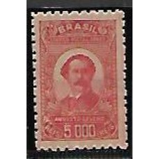 A-024C- 5.000Rs Augusto Severo, dent. 9 filigrana horizontal, novo c/goma e minima oxidação