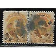 29- 500Rs D.Pedro barba preta, par usado