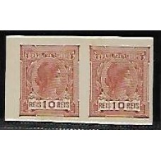 154SD- 10Rs tipo Alegoria da Republica , em par sem denteação