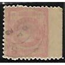 80-100Rs  tipo "cabecinha" , usado, sem denteação á direita