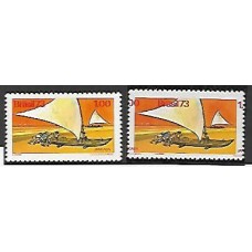 0821- Embarcações Brasileiras, Jangada, com legendas deslocadas para a direita