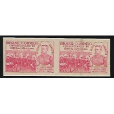 0189-Cinquentenario do Cerco da Lapa, prova em par sem filigrana