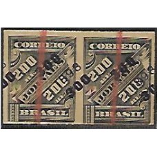 117-300/200Rs par com sobrecarga deslocada, anulado a lapis de cera vermelho