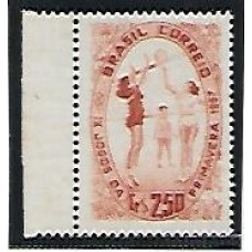 0392Y-9 Jogos da Primavera, em papel marmorizado