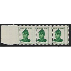 528-Dra Rita Lobato , tira de 3 com denteação deslocada  para a esquerda