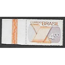 554g-Cr$4,00 Tipo Gravura, impresso na goma