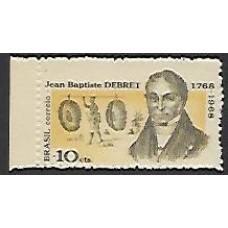 0616A-Bicentenario de Debret, impresso no verso fosco do papel