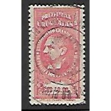 Uruguayana-Selo de Cr$10,00, efigie de Julio de Castilhos