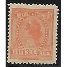 159-300Rs  Alegoria Republicana, sem filigrana, novo com goma e charneira