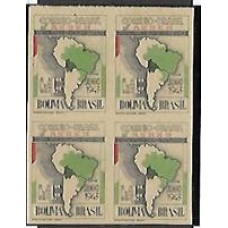 A-047CSD-Presidente Penaranda, quadra s/ denteação, s/ amarelo, c/ impressão preta no verso