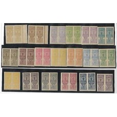 Vendas e Consignações-02/22-Serie completa em pares sem denteação