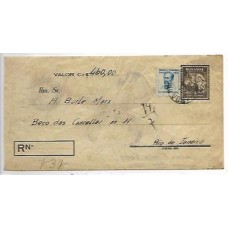 EV-24-Envelope para valores de 1 cruzeiro, tipo Siderurgia, inscrição Copag-Rio, usado