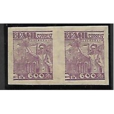 361SD-600Rs Siderugia, violeta, filigrana "P" , par sem denteação