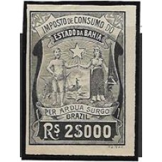 Imposto de Consumo de Alcool-12-2$000  preto, novo