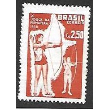 0422Y-X Jogos da Primavera em papel marmorizado