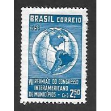 0426Y-7 Reunião Interamericana de Municípios, em papel marmorizado