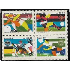1596/9-Clubes de Futebol, Fluminense, Gramio, Sport e Coritiba com cores deslocadas