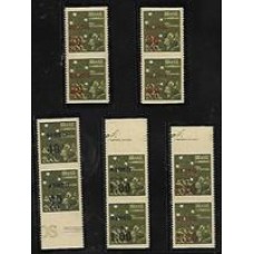 A-052/56-Serie da Pró-Juventude  com sobretaxa Aérea, em par sem denteação horizontal