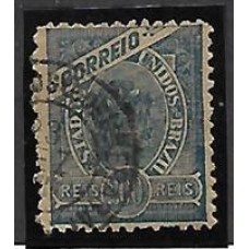 103-200Rs Madrugada, margens largas, usado, com filigrana de sutura horizontal