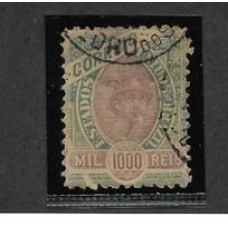 089-1000Rs Madrugada, tipo Hermes, posição do meio da chapa quebrada, usado