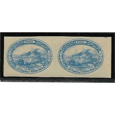 0113SD-Centenário de Pereira Passos, azul, par sem denteação